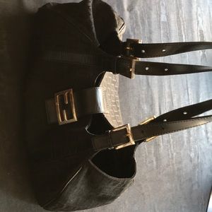 Black Authentic Fendi Handbag